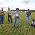 Clayton Robins opened his farm for a tour in mid-August to explain the benefits of his high-energy forage grazing system.