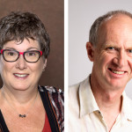 Laura Rance (l) and John Morriss.