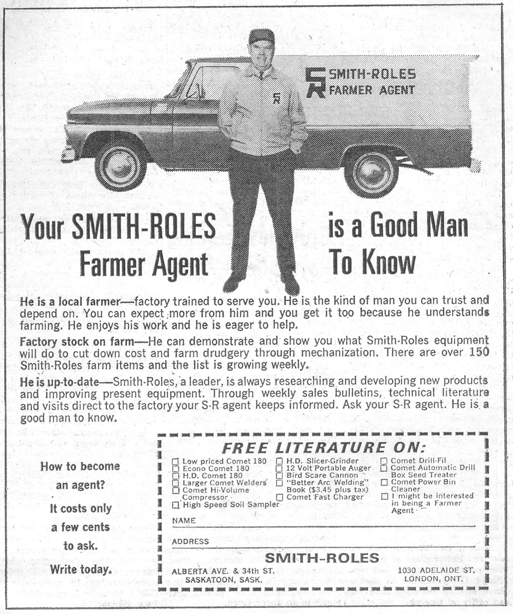 A streamlined system of grain delivery is offered, and a herbicide sees short supply