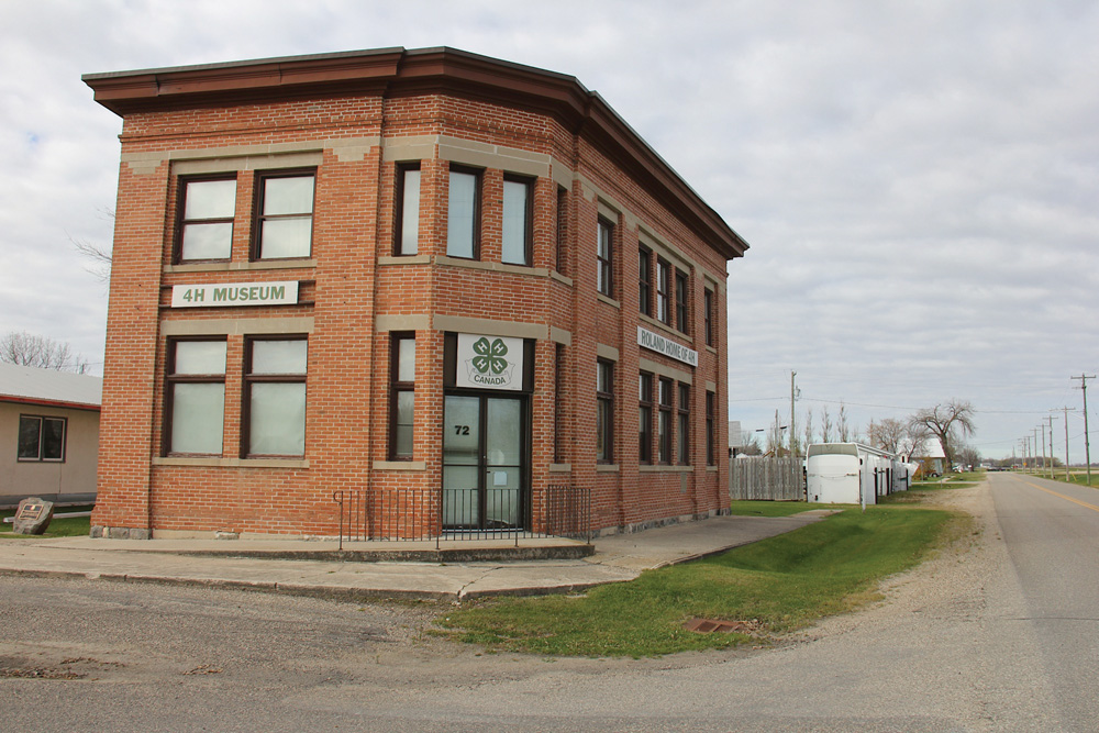 The old bank building housing Roland’s 4-H Museum collection of uniforms, banners and other donated 4-H memorabilia is an expensive place to heat in winter.
