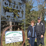 Wendy and Walter Cullen were named the 2014 Assiniboine Hills Conservation District Award winners.