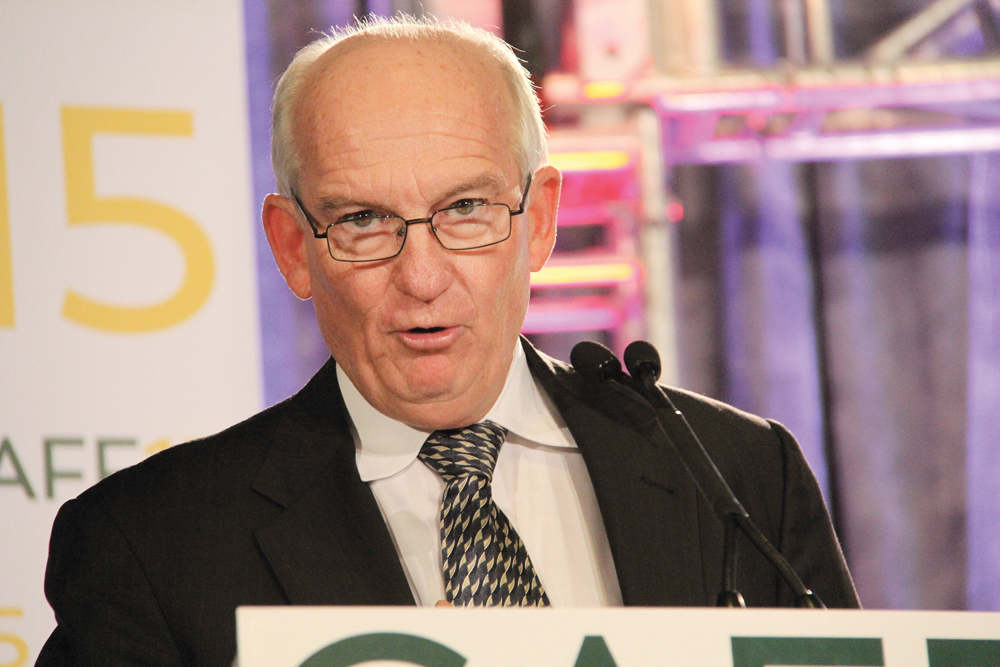 Bill Buckner at the Forum on Canada’s Agri-Food Future which recently took place in Ottawa.