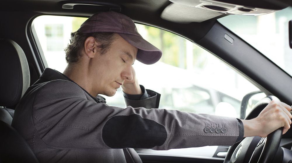 Falling asleep at the wheel can be deadly.  