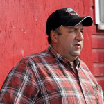 At Rocky Mountain Holsteins, farm manager Ron Churchill uses
genomics to develop elite dairy breeding stock.