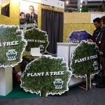Plant for the Planet Foundation members speak together during the World Climate Change Conference 2015 (COP21) in Le Bourget, near Paris, France, December 3, 2015.