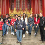 A family photo taken in China during the second adoption  in 2010 appears on the book cover.