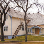 The Manitou Opera House is now fully accessible with a ramped walkway leading to a spacious foyer inside an access wing architecturally consistent with the heritage style of the original building.