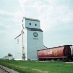This elevator, one of two operated by Manitoba Pool in the village of Sperling, was demolished in March 2015.  It was the last elevator in the community.