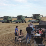 A Steppler Farms Ltd. field supper near Miami, Man.