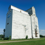 The last remaining elevator and annex at Birch River, in the RM of Mountain, was one of three operated  here by UGG. The first elevator, built in 1932, was demolished in 1980.