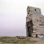 Deerwood — In 1959, a 28,000-bushel elevator at the Deerwood siding in the RM of Thompson was purchased by UGG from the Canadian Consolidated Grain Company. It closed in July 1970 and, four years later, was sold to a specialty seed producer. It was demolished in October 2003.