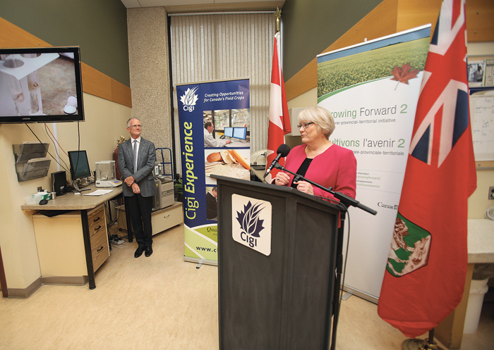 Cigi CEO JoAnne Buth says Canada has an opportunity to sell more wheat.