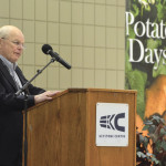 Ron Offutt, founder of Emeritus, the United States’ largest producer of potatoes, spoke about his business success on the final day of Manitoba Potato Production Days in Brandon on January 28.
photo: jennifer paige