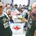 David Friesen (l to r) and Doug Mackie co-founded the Woodhaven ‘Menshed’ five years ago in Winnipeg as an informal place for men to socialize. This spring they plan to take the idea on the road to rural Manitoba.