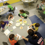 Grade 2 students from West St. Paul School took part in the third annual Super Chef Academy in Winnipeg last week, where they made food from recipes and learned about nutrition.