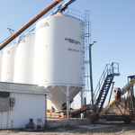 “The Canadian Grain Commission is consulting with the grain industry about licensing producer car loading facilities. This one at Darlingford owned by Boundary Loading Group loads 120 to 130 cars a year. There are several other producer car loading facilities on the Boundary Trails Railway — a short line that runs from Manitou to Morden.