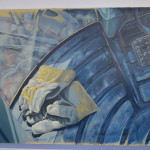 Colleen Granger’s bachelor of fine arts thesis exhibition includes a number of mixed media art pieces inspired by her life on a southern Manitoba farm.