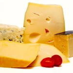Cheese Different Sorts a on white background