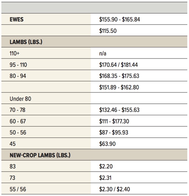 Easter lamb supplies may have been less than demand