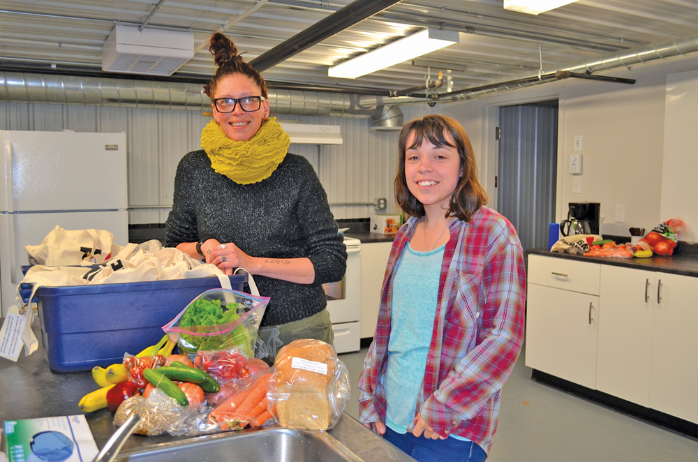 Erin Gobeil (l) and Ashley Sadler (r), Global Market co-ordinators are looking forward to the coming farmers’ market season, which will begin in Brandon in late May.