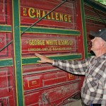 Helmut Neufeld, a longtime volunteer at the Manitoba Agricultural Museum at Austin, has been hard at work restoring threshing
machines in preparation for the July 31 Harvesting Hope event.