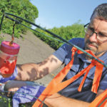 Anthony Mintenko, Manitoba Agriculture’s fruit crops industry development specialist, began putting out detection traps to keep a lookout for spotted wing drosophila last week.