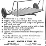 A mail-in coupon for bale stooker “particulars”