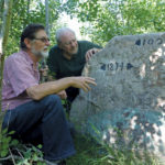 Ernie Braun (l) and Glen Klassen have done everything except the printing for their full-colour book, now in its third printing.