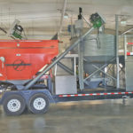 This isn’t an exact replica but an example of the kinds of mobile units already in use in the U.S. offering farmers farm safety education on the dangers of grain entrapment.