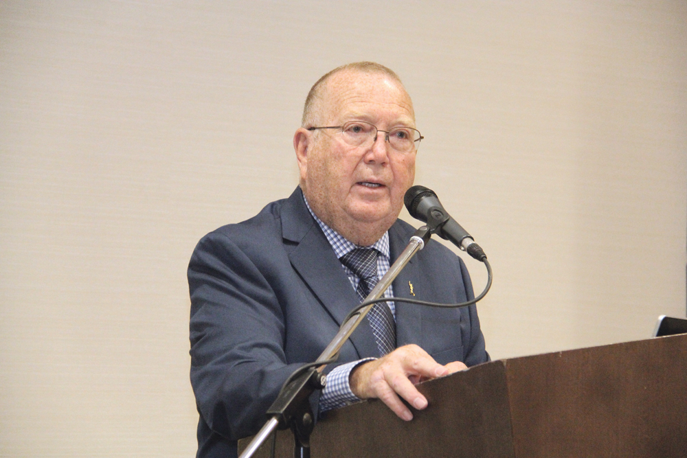Good grain transportation is vital to Manitoba farmers and their customers, Manitoba Agriculture Minister Ralph Eichler told the 21st annual Fields on Wheels grain transportation conference Oct. 21.