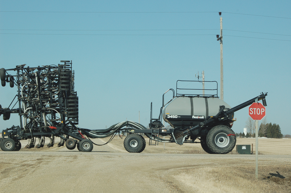 Watch for slow-moving farm equipment: RCMP