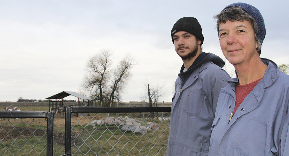 Springstein-area farmers Andreas Zinn and his mother Monika Zinn are experienced direct marketers who see a growing demand for their production.