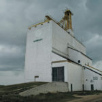A 185,000-bushel grain elevator at Burnside Siding, on the CPR Carberry Subdivision near the junction of the Trans-Canada Highway and the Yellowhead Highway in the RM of Portage la Prairie, was built in early 1984 by Manitoba Pool. Seen here in 2007,  it was demolished in 2008, after just 24 years of service.