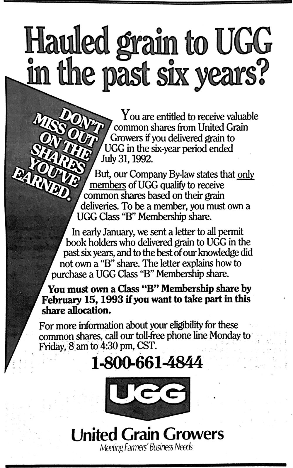 Don’t miss out on UGG shares