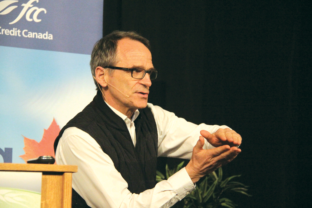 Get ready to sell new-crop canola soon, Thomas Mielke of Oil World, told farmers at Ag Days in Brandon Jan. 17.