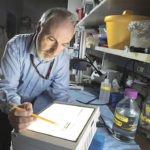 Alberta researcher David Westaway says there’s a hidden process in BSE
and other prion diseases. PHOTO: UNIVERSITY OF ALBERTA