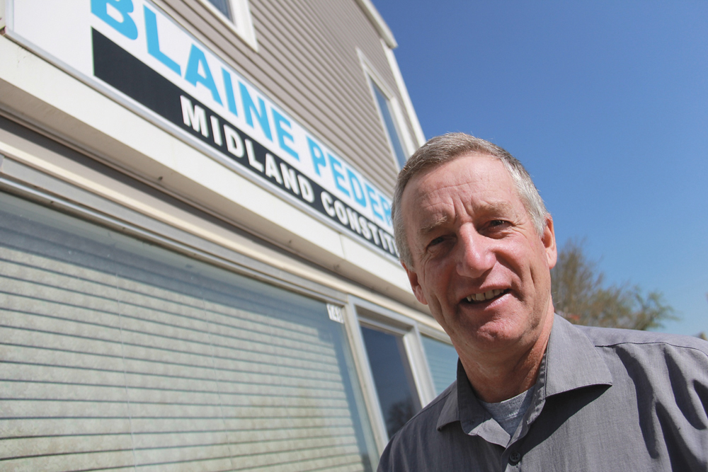 A farmers’ organization affected by the route of Bipole III on their land say they haven’t heard from MLA Blaine Pedersen since his election last spring. 