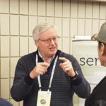 Don Flaten, of the University of Manitoba, fields questions from farmers following his Ag Days presentation last month.