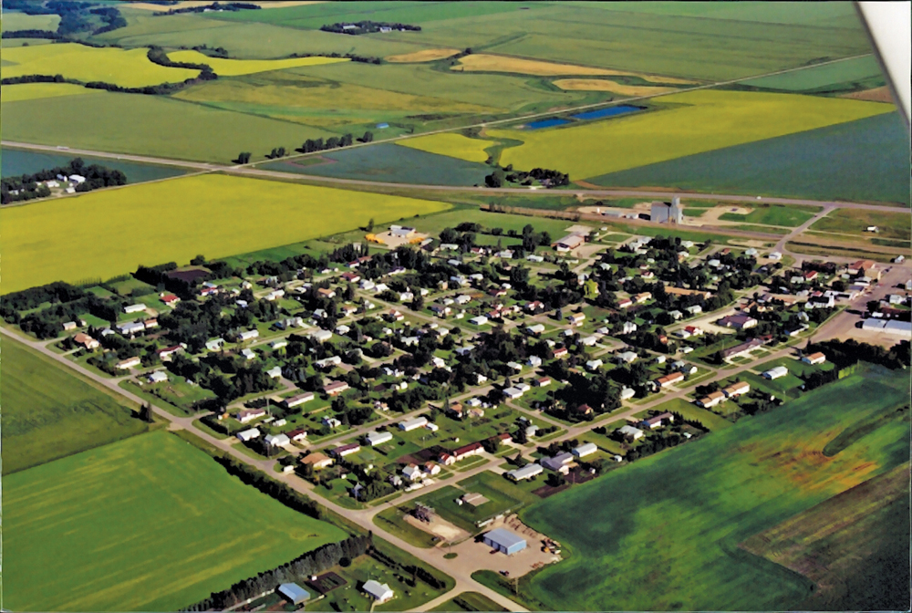 The population growth in the Rural Municipality of Victoria which includes the villages of Holland (pictured above) and Cypress River, is up 395 persons since 2011.