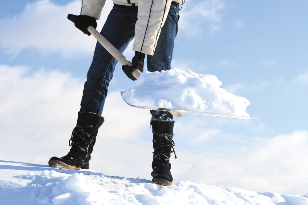 It may be necessary to manually remove some snow from rooftops after several heavy snowfalls.