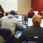 Faculty member Danielle Tichit leads a class on oilseed handling and marketing
at Assiniboine Community College, part of the ACC agribusiness program.