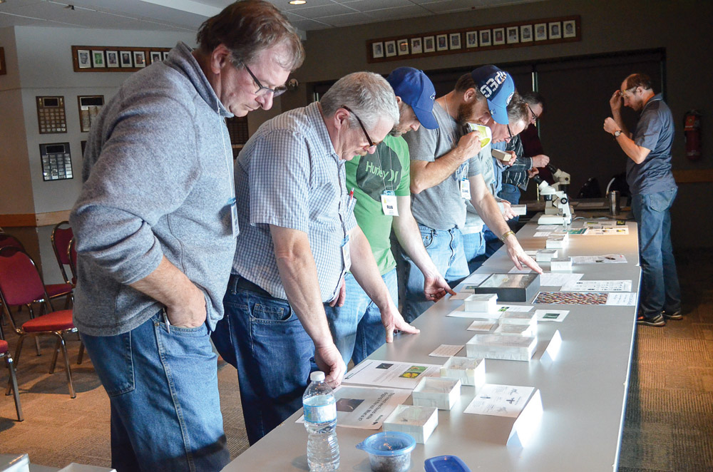 Beneficial and nuisance insects were on display during a presentation by Manitoba Agriculture entomologist, John Gavloski, March 16.