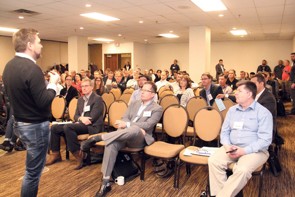 Prairie Recommending Committee for Wheat, Rye and Triticale chair Curtis Pozniak led the committee through a number of motions during the committee’s annual meeting Mar. 2 in Winnipeg modifying its operating procedures.