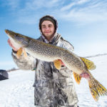 Wade Turner of Brandon was this year’s first-place angler, winning $1,000 with his 83.2-cm northern pike.