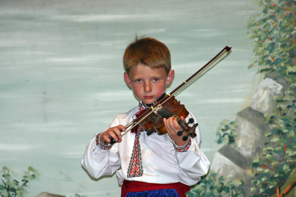 Nicholas Nowosad enjoys performing. 