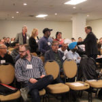 The Prairie Recommending Committee for Wheat, Rye and Triticale (PRCWRT) has streamlined voting on new varieties seeking a recommendation for registration.
The PRCWRT held its annual meeting in Winnipeg Mar. 2. Here ballots are being distributed to members of the PRCWRT’s cultivar voting panel.