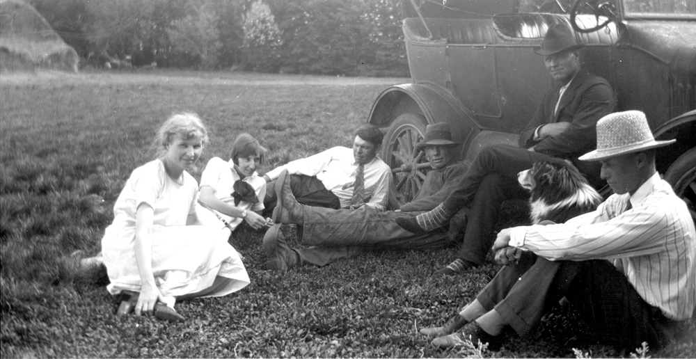 We’ll never be sure what occasion afforded these pioneers with the opportunity to have a brief break and socialize.