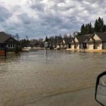 Carman flooding 4:
A housing development along Provincial Road 245 in Carman faces rising floodwaters April 2. The Town of Carman and neighbouring RM of Dufferin implemented a state of emergency over the first weekend of April.