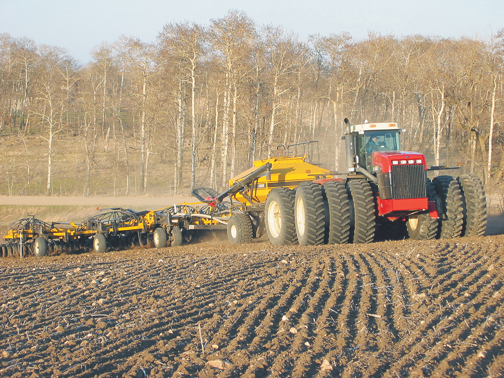 Getting an early start is every farmer’s goal, but sometimes too early can be a problem.