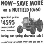 Nuffield 10/60 spring clearance sale!